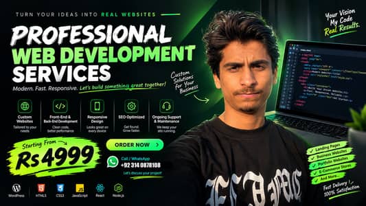 Web Developer | Website Design & Development | WordPress | SEO