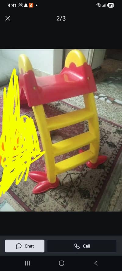 kids 3 steps slides