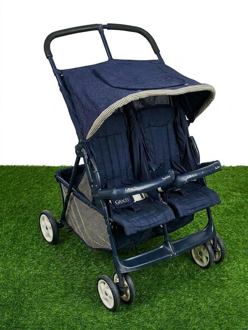 Graco twin stroller 1