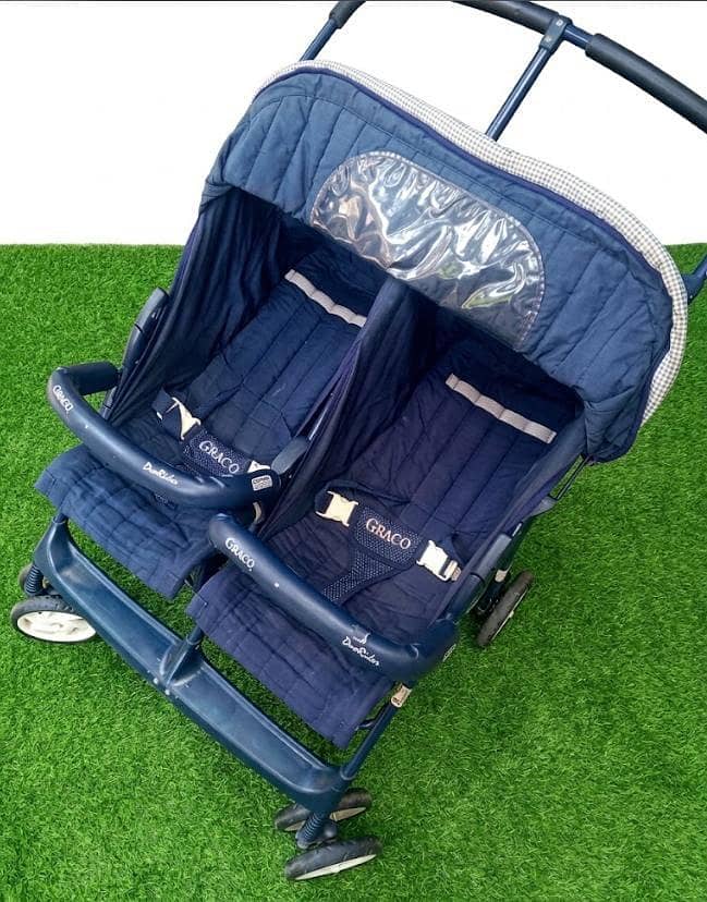 Graco twin stroller 2
