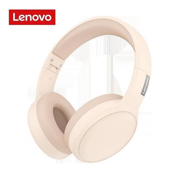 Lenovo ThinkPlus TH30 Wireless Headphones | Bluetooth 5.3 | Deep Bass Stereo Sound | Built-in Mic | Comfortable Over-Ear Design | Long Battery Life | Foldable Headset