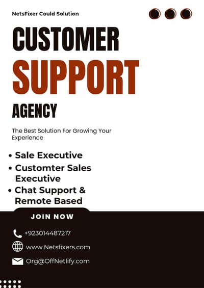 Customer Support |Chat Support|opportunity for(Females)