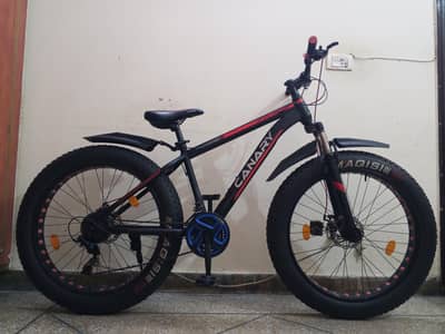 26 INCH IMPORTED (CANARY) GEAR CYCLE 6 MONTHS USED 03417831299