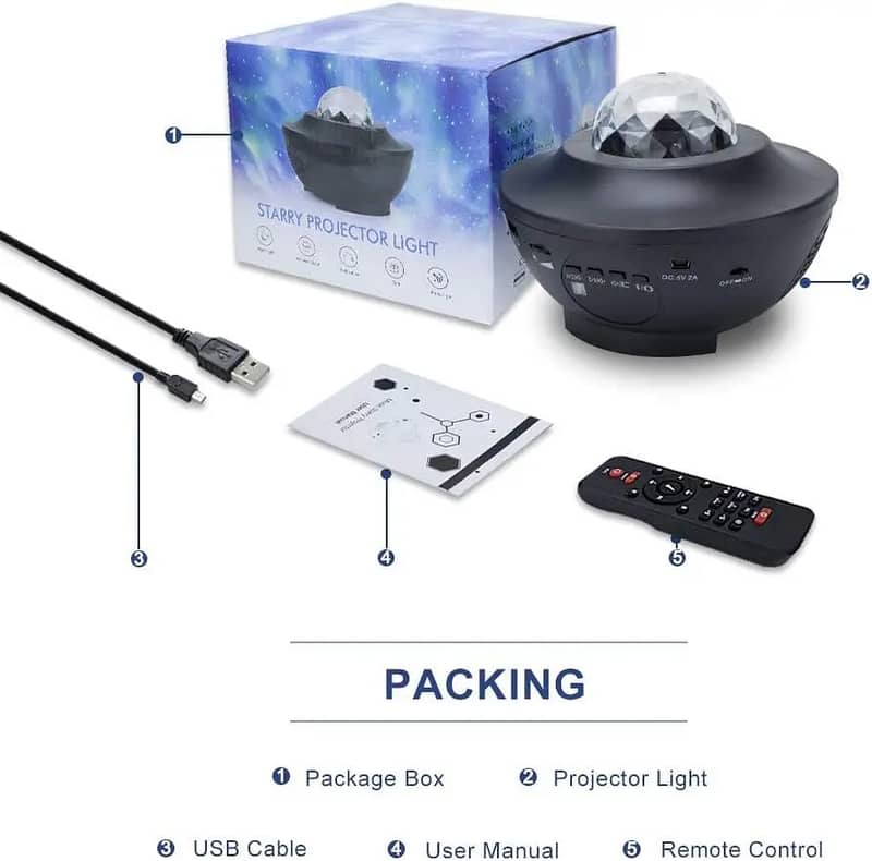 Galaxy Projector Lamp 3