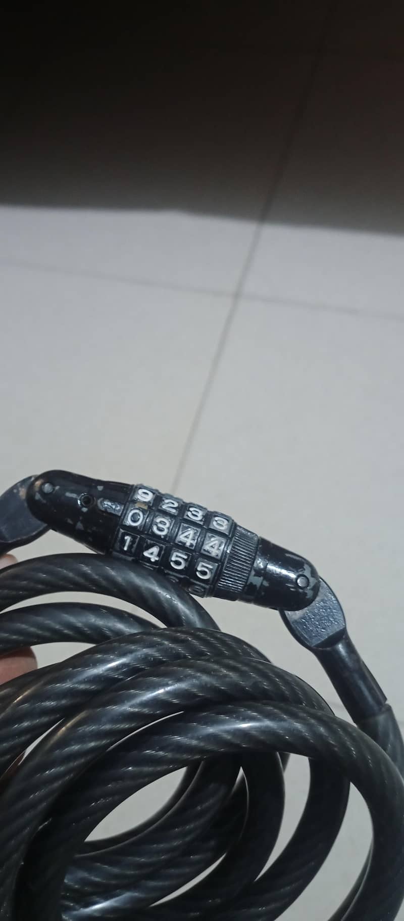 number wire lock imported 2