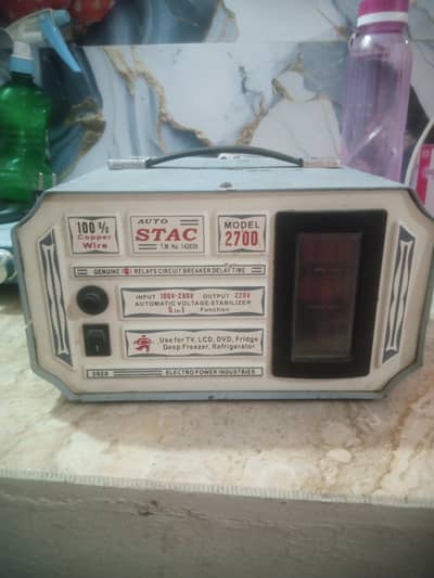 AUTO STAC 2700 Automatic Voltage Stabilizer – Excellent Working