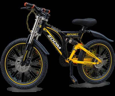 ZOOM SPORT Mountain Bike | Full Suspension MTB | Multi-Speed Sports