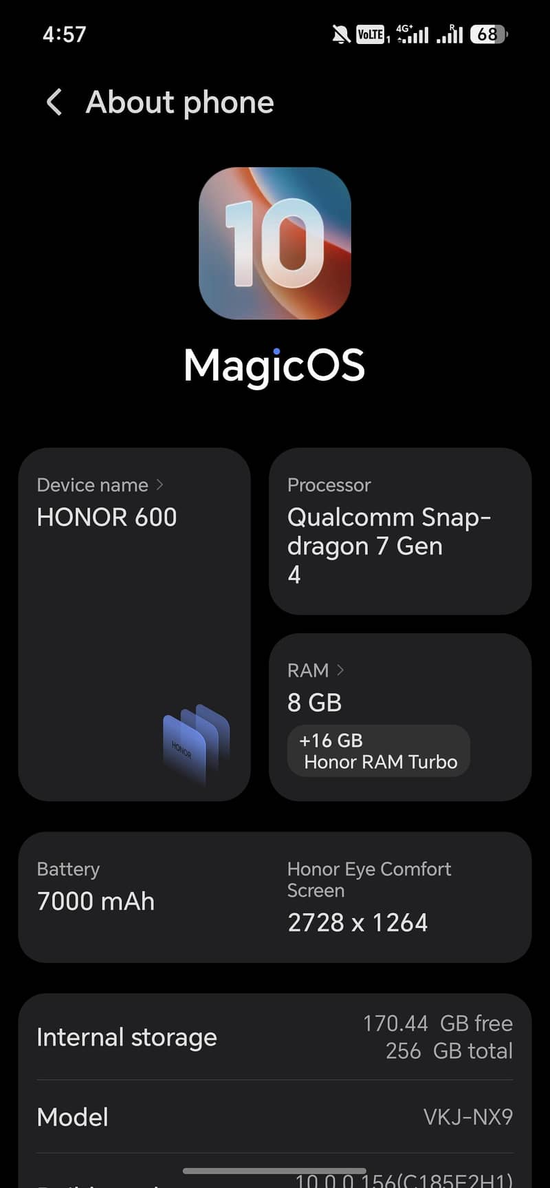 Honor Other Model 1