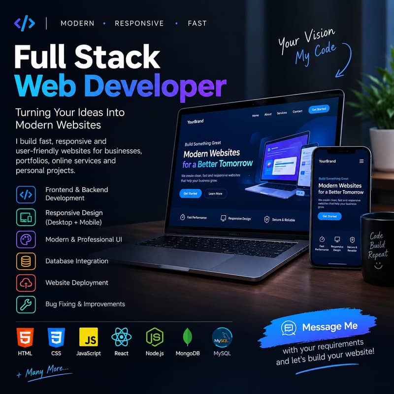 Full Stack Web Developer | Website Development 0