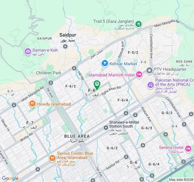 Commercial Investment Opportunity F-6 Markaz, Islamabad The Grand Mega Mall Commercial Plot in F-6 Markaz 3.5 Kanal Commercial Plot