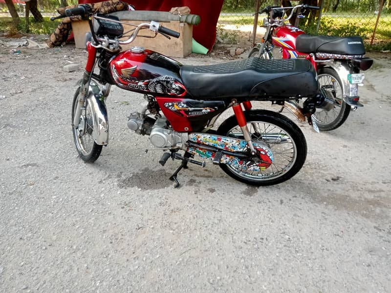HONDA CD 70 MODIFIED 1