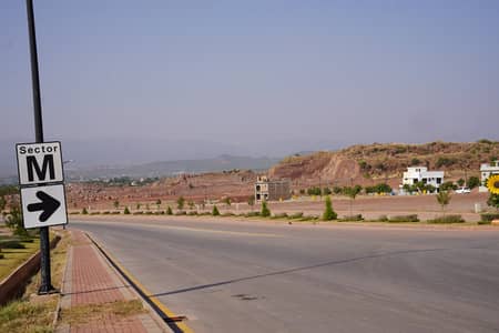 Plot For Sale In Sector M Corner Possession Utility Paid 8 Marla Extraland Not Paid Best Location For Living Bahria Enclave Islamabad