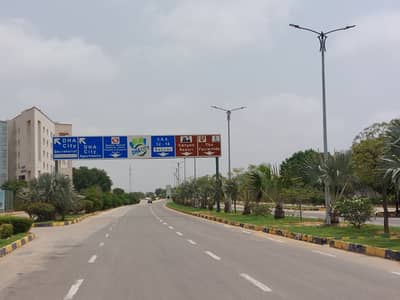 BEST LOCATION PLOT 125 YARDS SECTOR 6H DHA CITY KARACHI