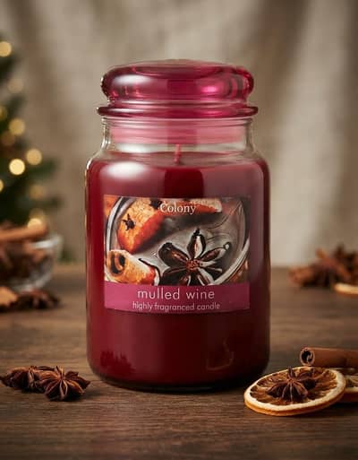 Ultra Rare Handcrafted Mulled Wine Candle