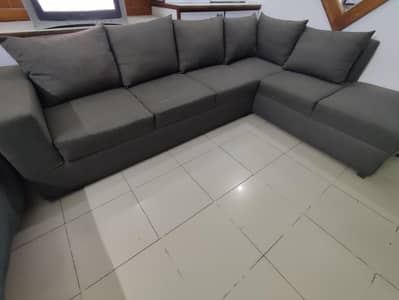L-shaped Sofa - Beautiful Grey colour