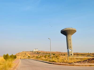 Plot For Sale In Sector F Solid Land Semi Corner Possession Utility Paid Heighted Location Back Open Bahria Enclave Islamabad