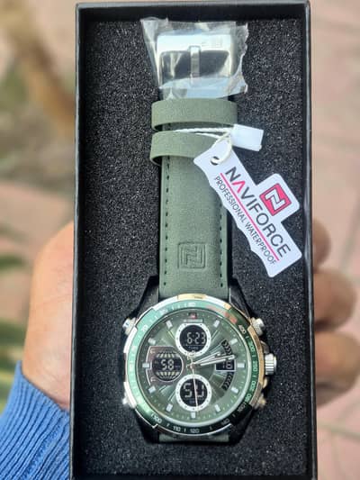 Navyforce Chronograph Dual Time Display Men's Watch