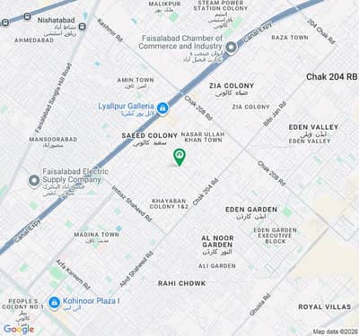 4 Marla Corner Plot For Sale Quean Academy Road Khayaban Valley