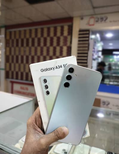 Samsung Galaxy A34 5G | 8GB Ram 256GB Rom | PTA Approved