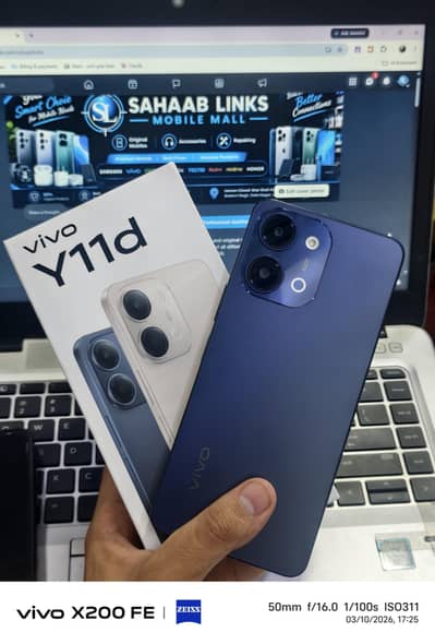 Vivo Y11d 6GB/128GB – 10/10 Condition | 8 Months Warranty Available