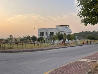 Plot For Sale In Sector M Park-Face Semi-CornerPossession Utility Paid Best Location For Living Bahria Enclave Islamabad