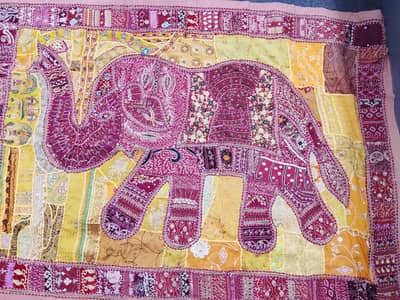 hand made antiq scenery  indian