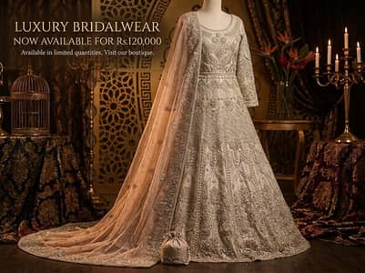 Premium Bridal Wedding Lehenga | Luxury Bridal Dress | Heavy Handwork