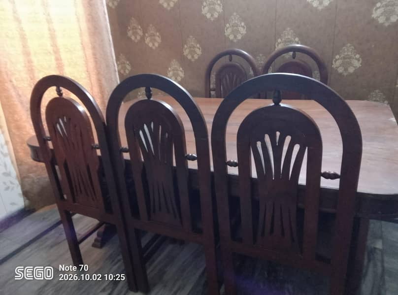 Wooden Dining table 4