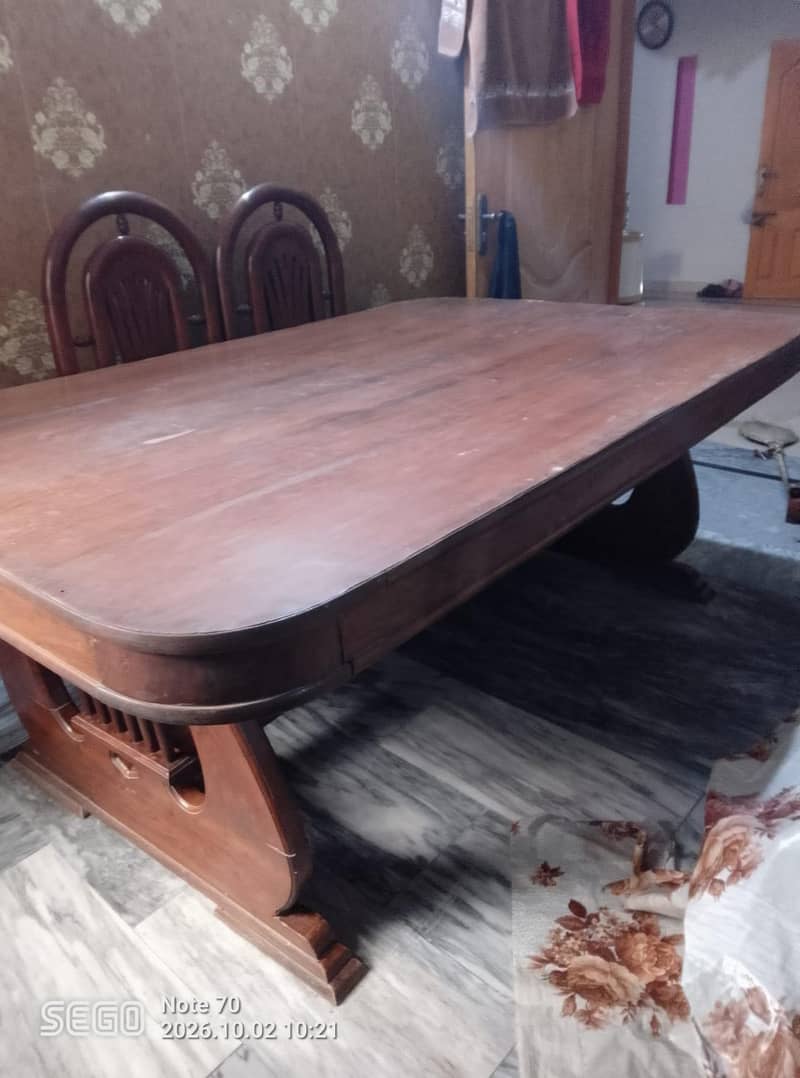 Wooden Dining table 6