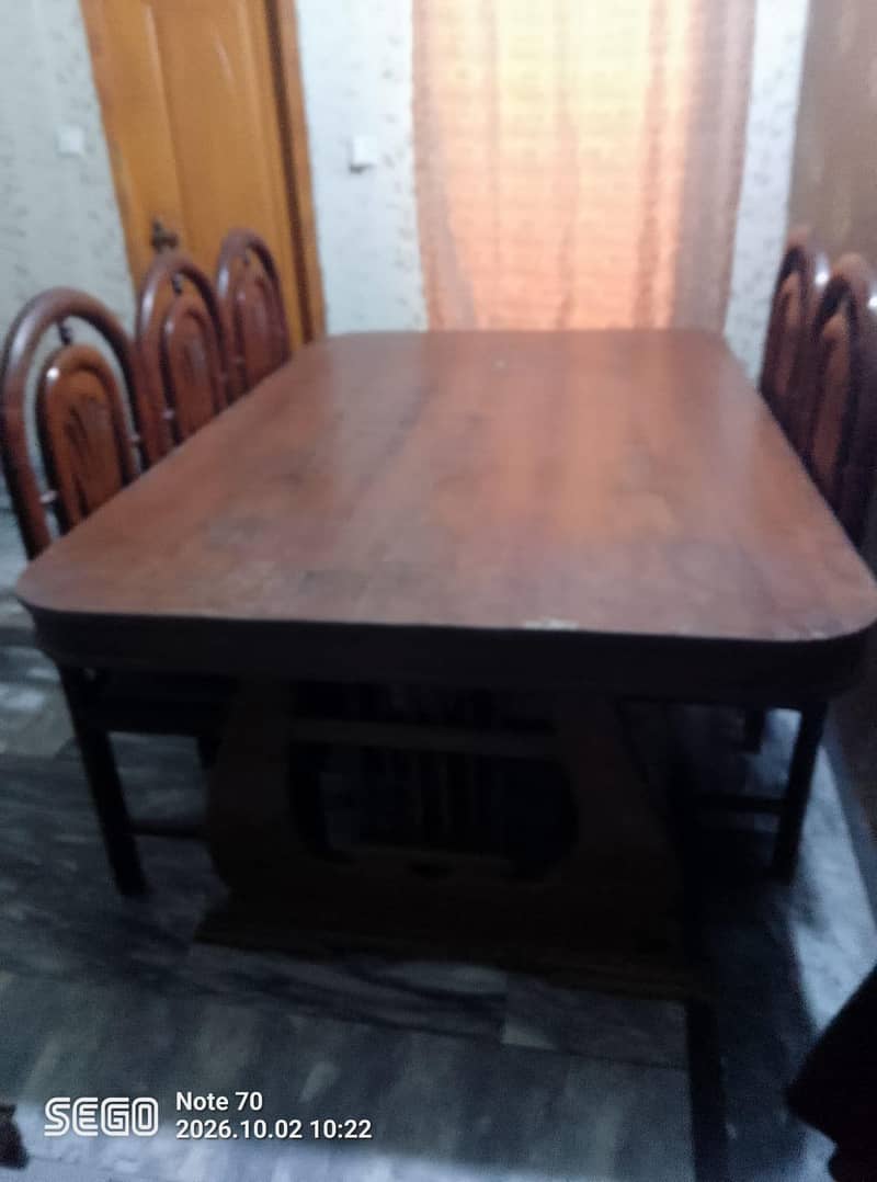 Wooden Dining table 8
