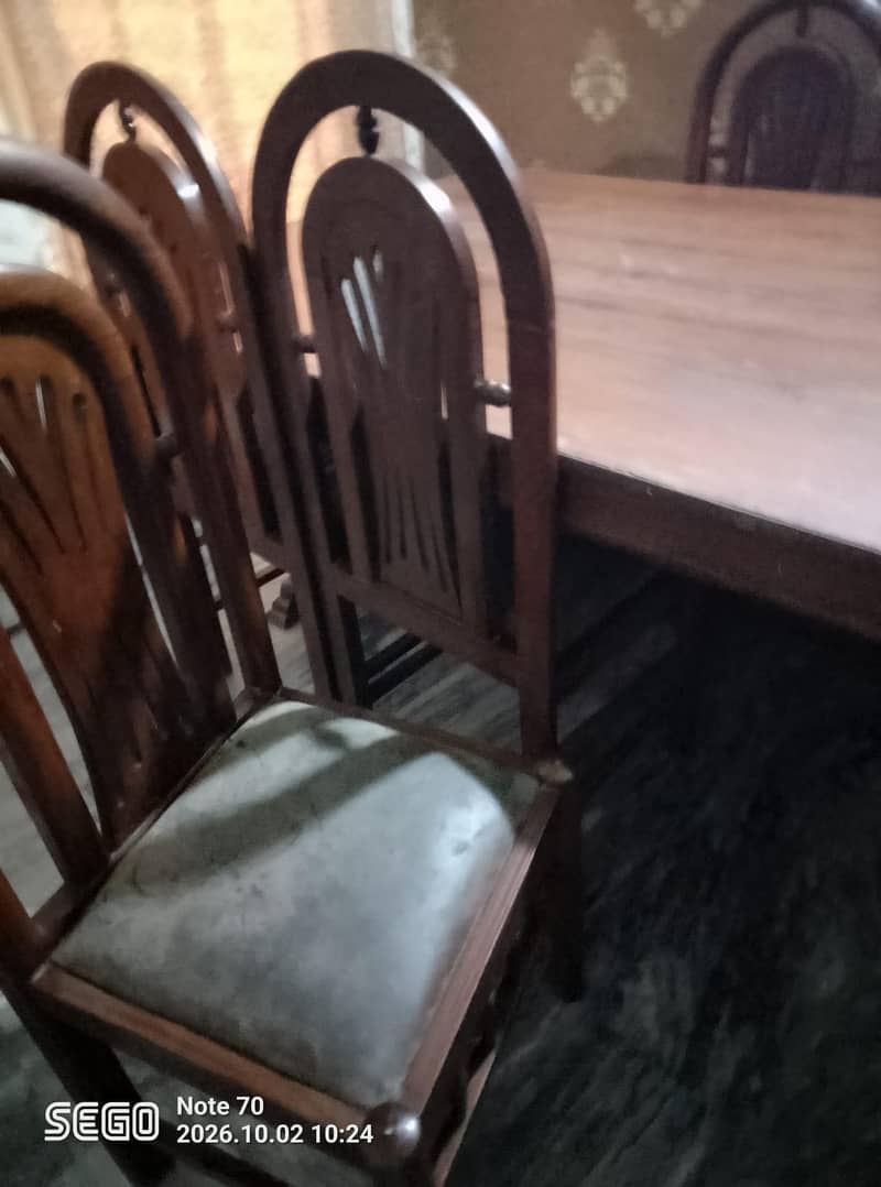 Wooden Dining table 9