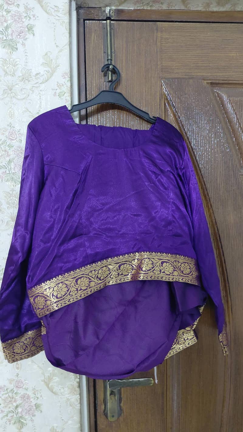 stitched sari 1