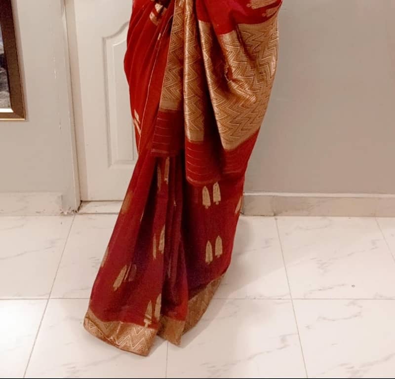 stitched sari 2