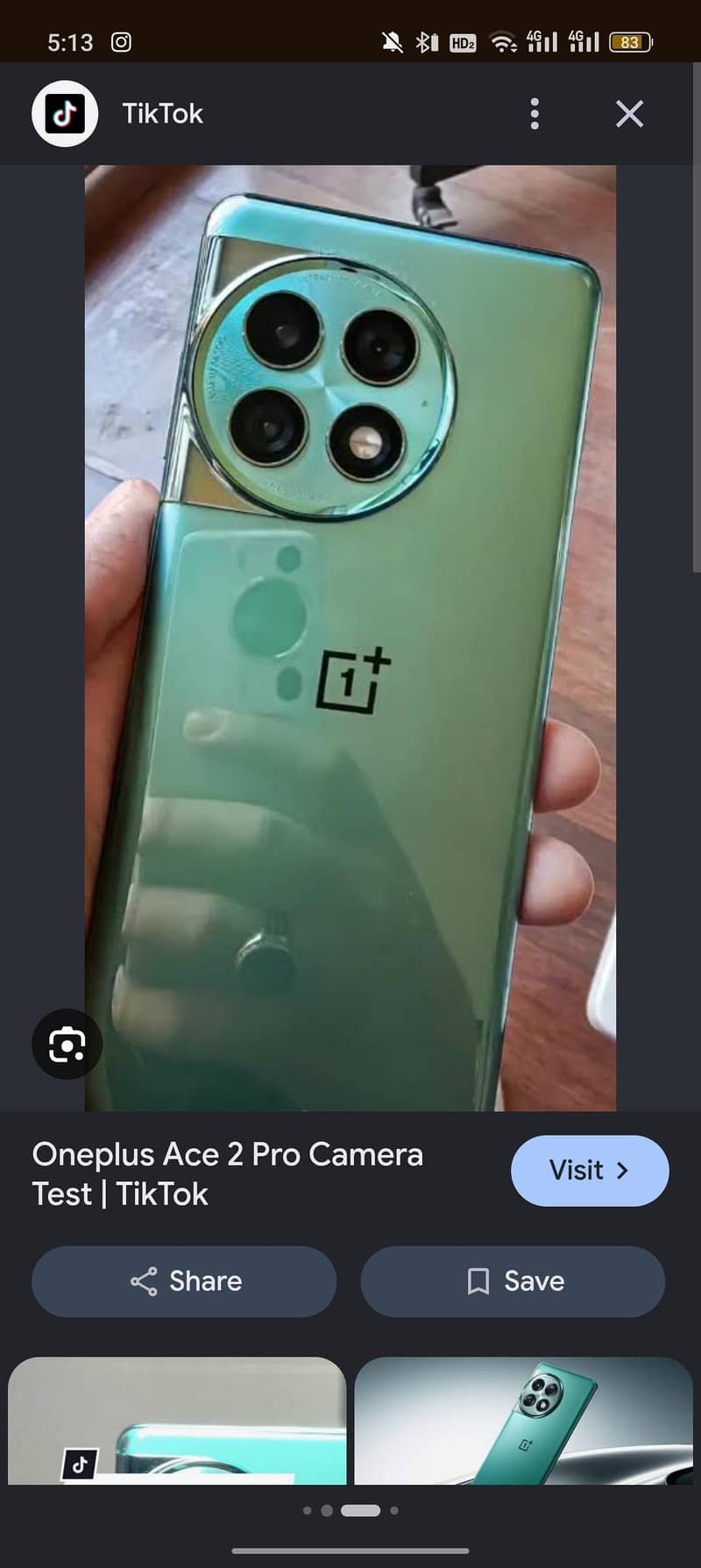One Plus Ace 2 Pro 1-TB memory 4
