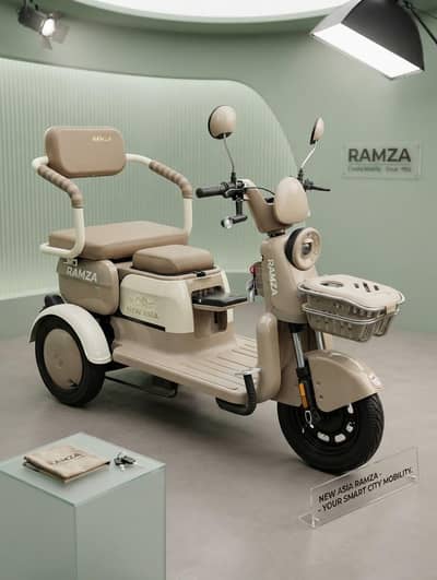 Ramza Q70 Electric Three-Wheeler | Brand New Condition