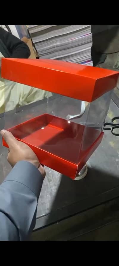 Acrylic Transparent Box 4x4 & Kraft Brown Box - Wholesale Factory Rate