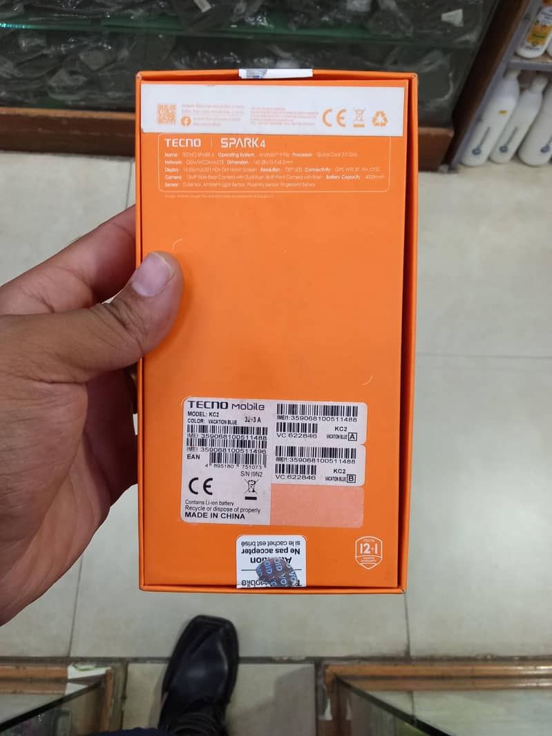 Tecno Spark 4 8
