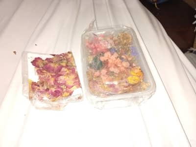dry flowers set with free dry rose patels