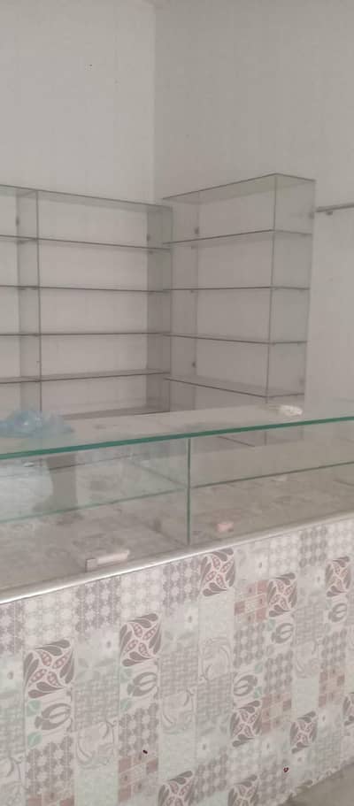 Racks and Main Door Glass