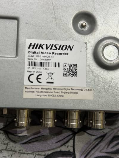 Hikevision DVR 8 channel