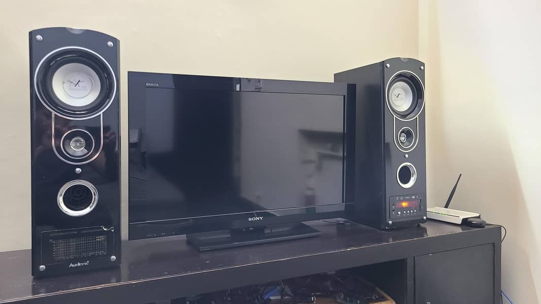 Audionic Stereo Subwoofer Speaker Sound System 4