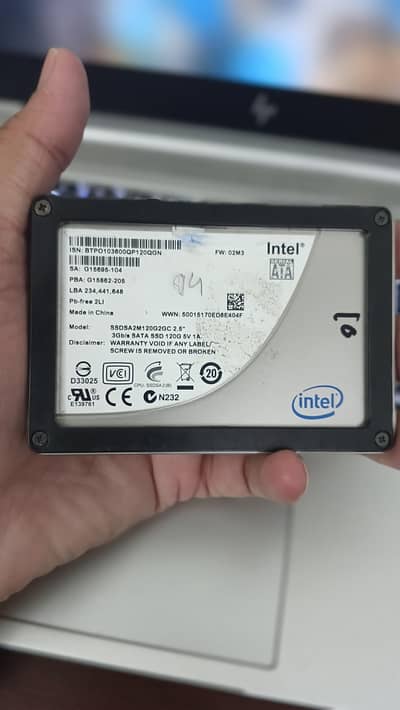 SSD 120GB Intel X25-M for Sale