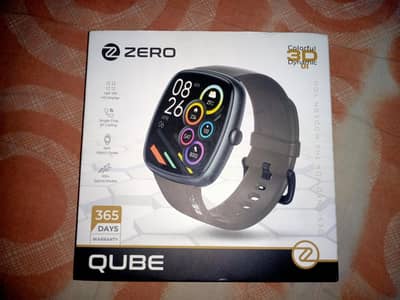 Title: ⌚ Zero Lifestyle Qube Smart Watch | Stylish & Modern Smartwatch