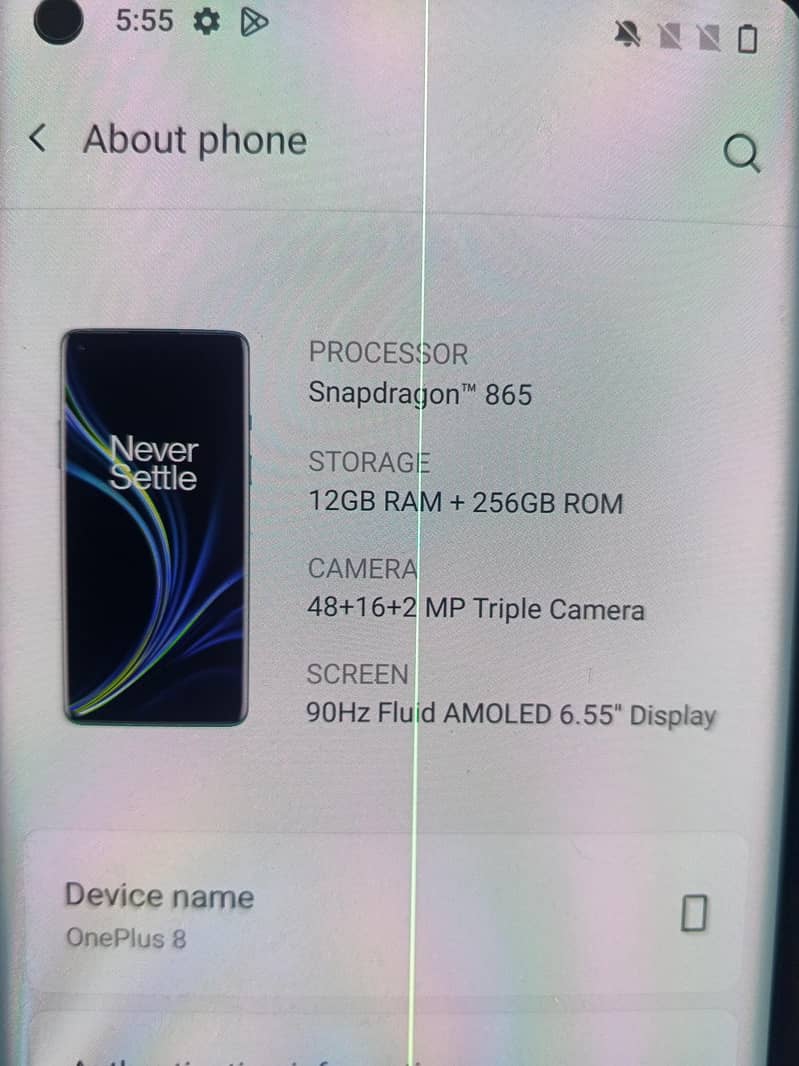 One Plus 8 5