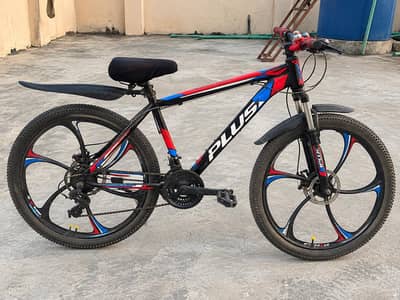 Plus Mountain Bike (Gear Cycle) with Alloy Wheels - Good Condition