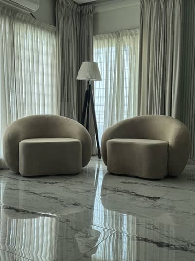 Curved chairs