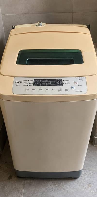 Haier 7.5 KG Fully Automatic Washing Machine