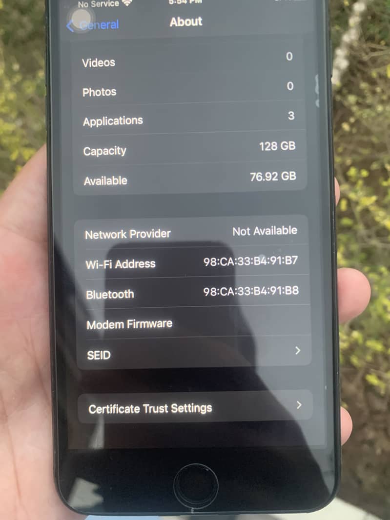 iPhone 7plus 128gb 5