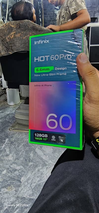Infinix hot 60 pro lush condition 16/128 10/10 moblie