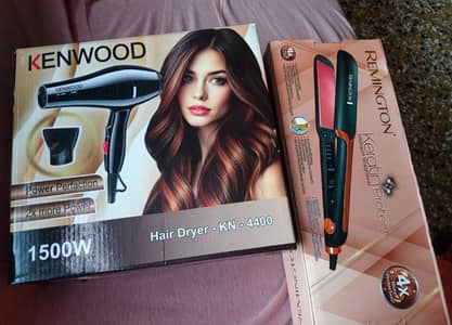 Hair straightener or dryer